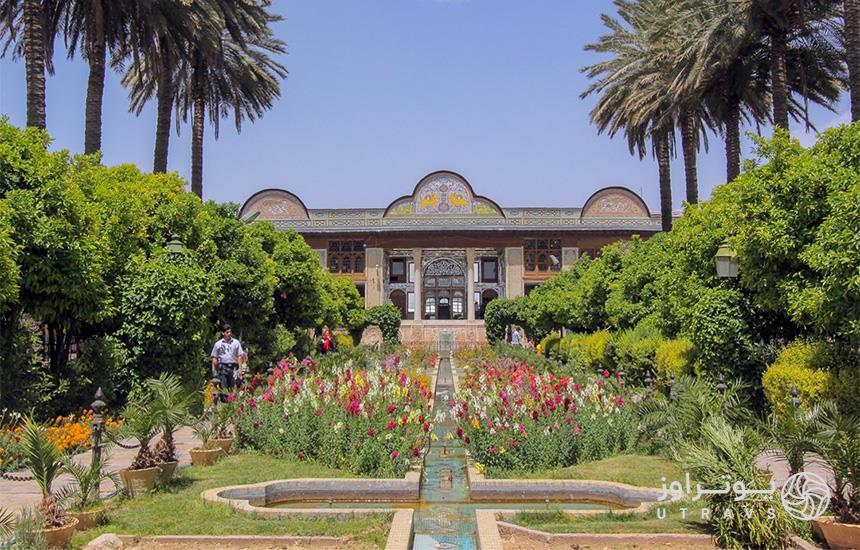 باغ نارنجستان از جاهای دیدنی معروف شیراز